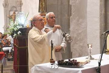 Misa y procesión de San Francisco en Telde/Francisco Javier Santana y Antonio Alí.